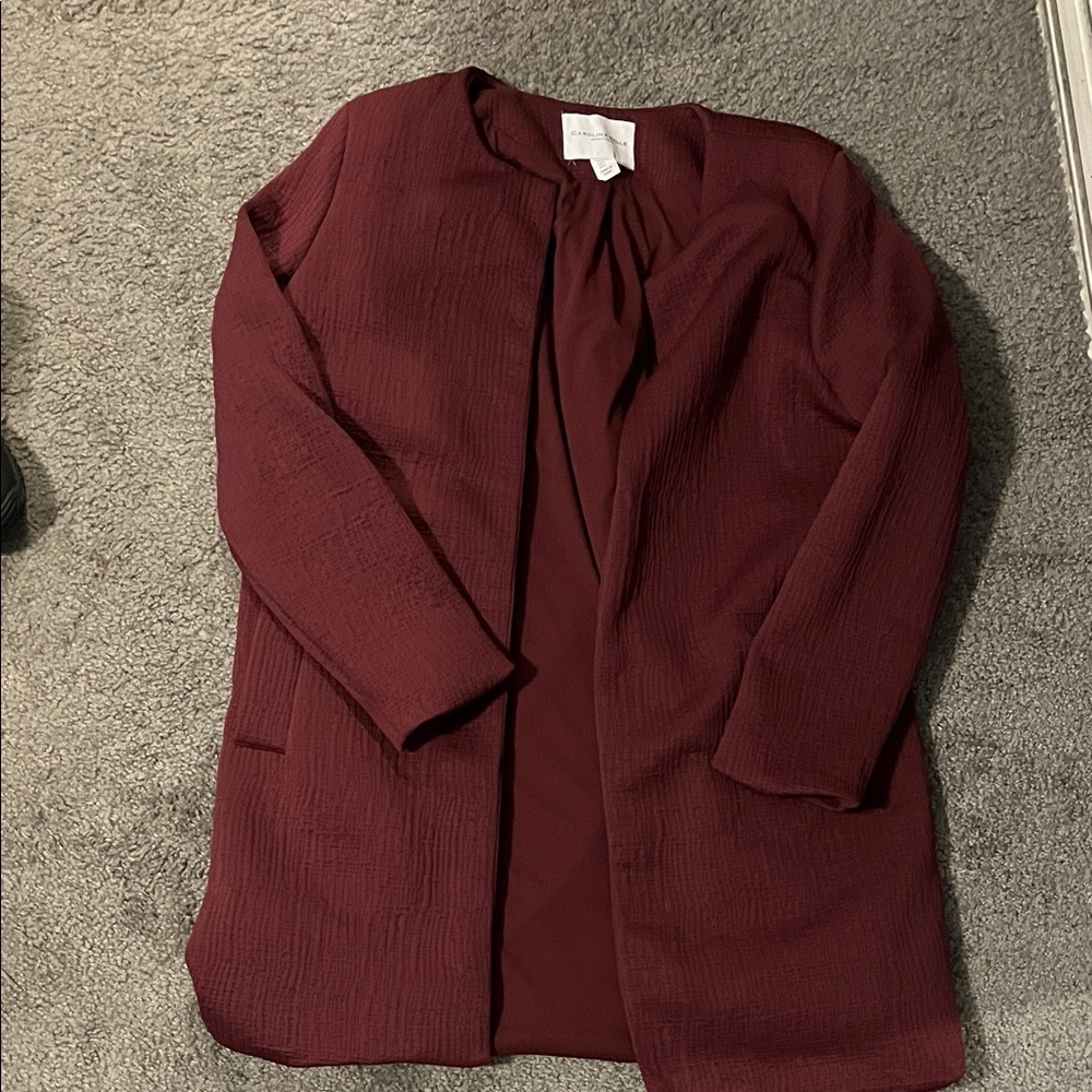 Carolina Belle Burgundy Coat